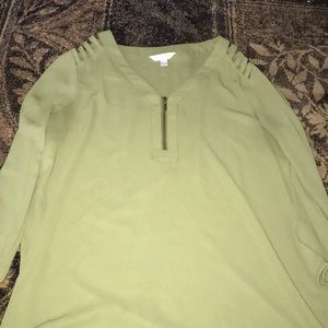 Army Green Blouse